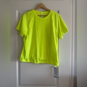 Lululemon Lightweight Cinch Hem Hiking Tee T Shirt Size 12 HIYE NWT